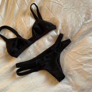 Billabong matching black bikini set